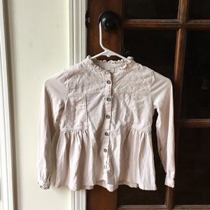 Matilda Jane cream shirt size 8